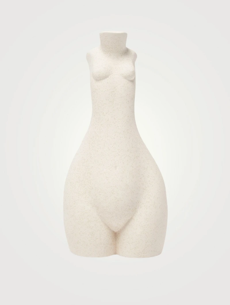 Tall Tit For Tat Ceramic Candlestick