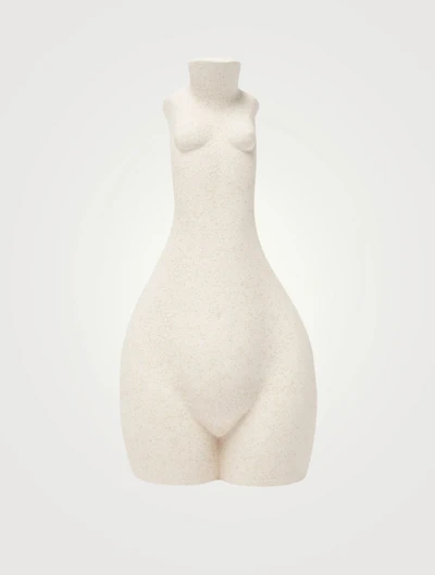 Tall Tit For Tat Ceramic Candlestick