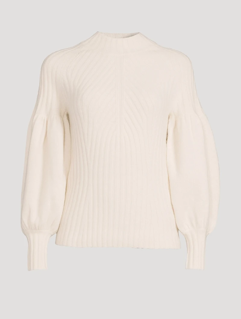 Concert Puff-Sleeve Sweater