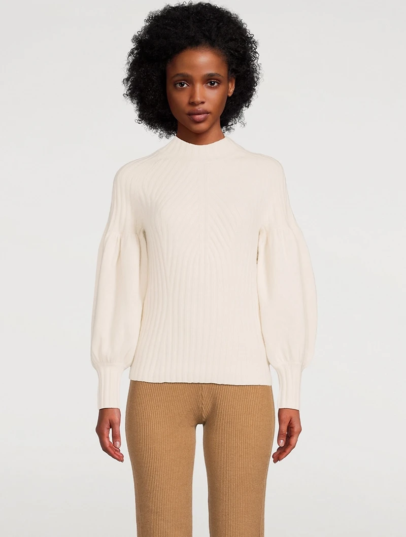 Concert Puff-Sleeve Sweater