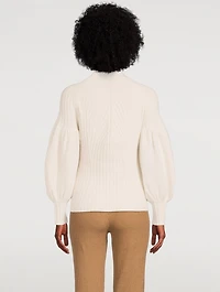 Concert Puff-Sleeve Sweater