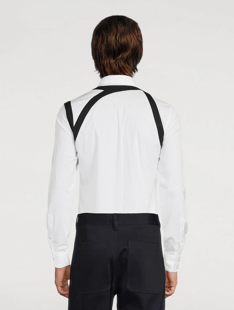 Cotton Stretch Harness Shirt