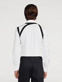 Cotton Stretch Harness Shirt