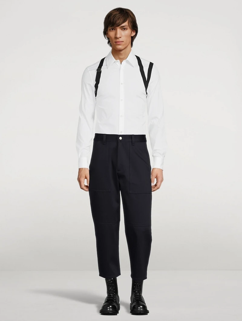 Cotton Stretch Harness Shirt
