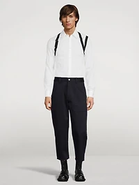 Cotton Stretch Harness Shirt
