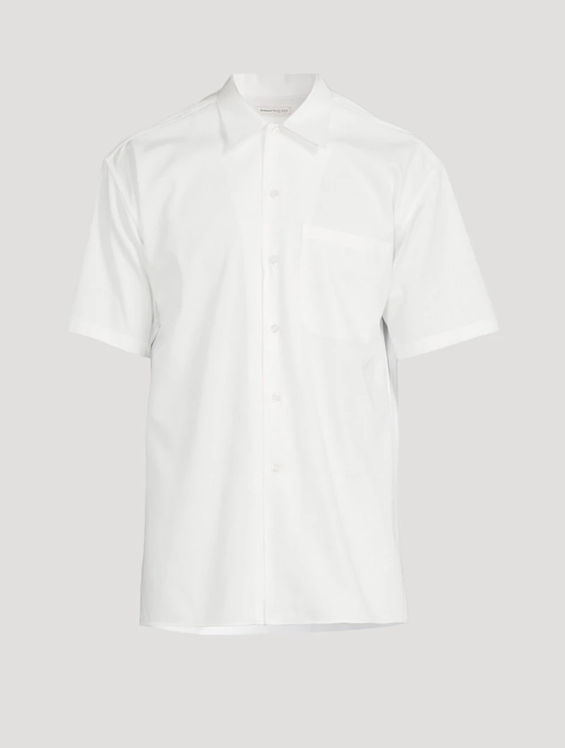 Short-Sleeve Shirt With Skull Back