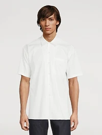 Short-Sleeve Shirt With Skull Back