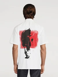 Short-Sleeve Shirt With Skull Back