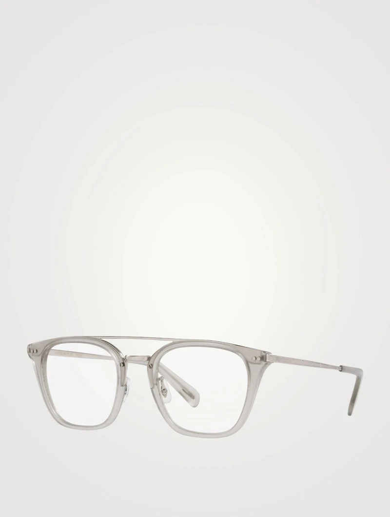 Frère LA Square Optical Glasses With Blue Block Lenses