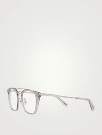 Frère LA Square Optical Glasses With Blue Block Lenses