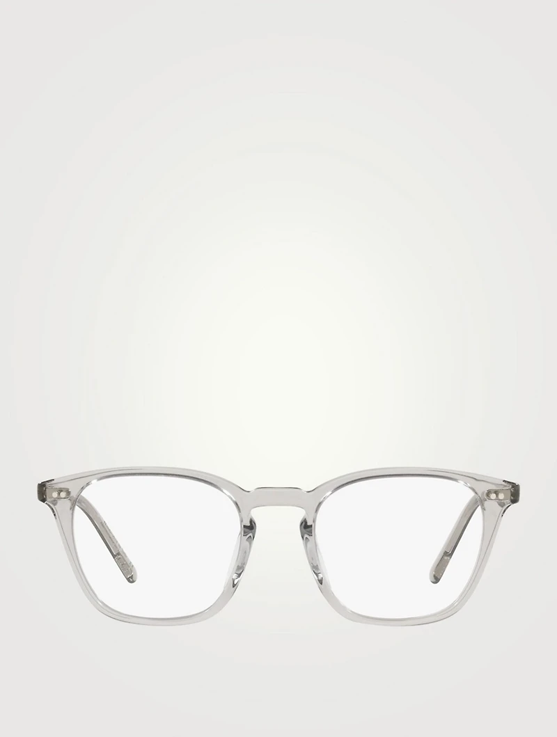 Frère NY Square Optical Glasses With Blue Block Lenses