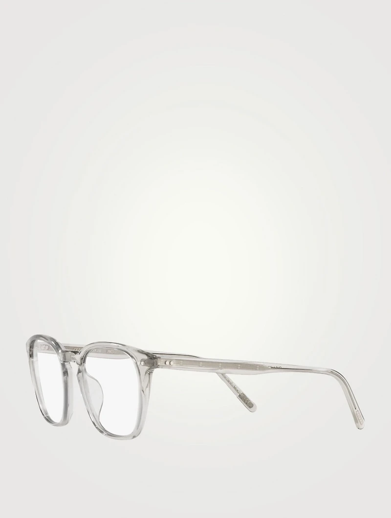 Frère NY Square Optical Glasses With Blue Block Lenses