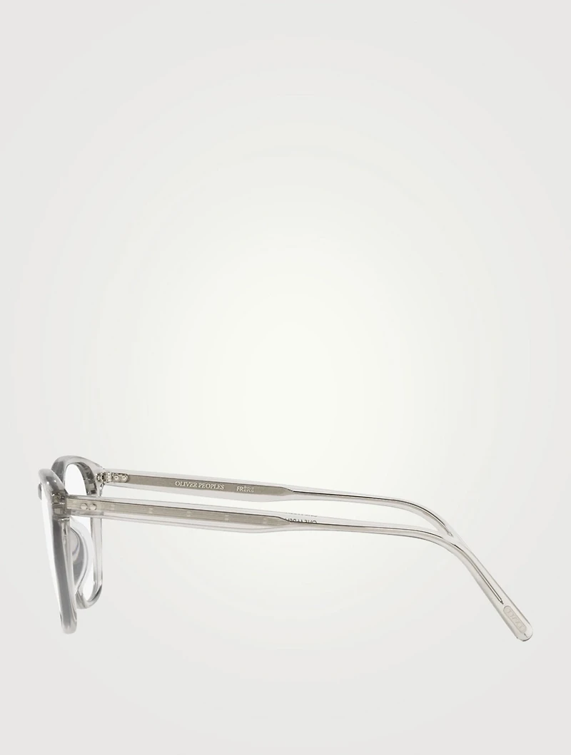 Frère NY Square Optical Glasses With Blue Block Lenses