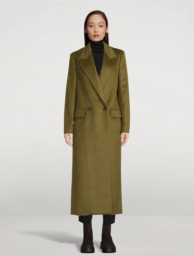 Jaka Wool And Alpaca Oversized Coat