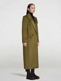 Jaka Wool And Alpaca Oversized Coat