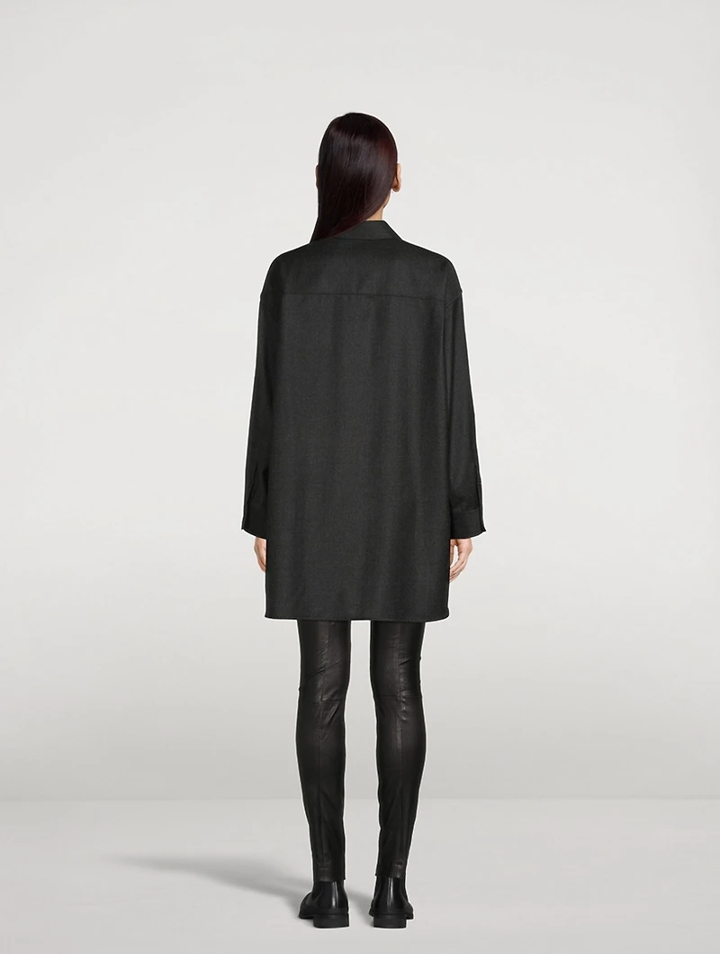 Caroline Virgin Wool Shirt