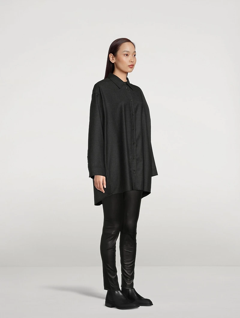 Caroline Virgin Wool Shirt