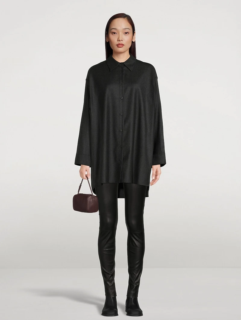Caroline Virgin Wool Shirt