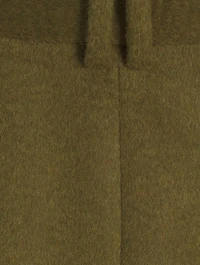 Luun Virgin Wool And Alpaca Midi Skirt