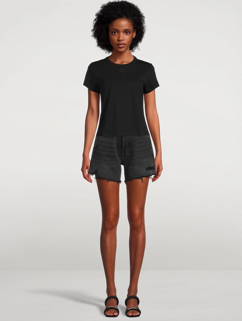 Puff Logo Shrunken T-Shirt
