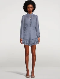 Kayla Ruched Mini Dress