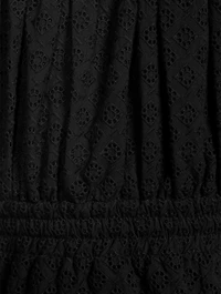 Poppy Cotton Balloon-Sleeve Mini Dress