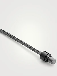7g Polished Ceramic Cable Bracelet