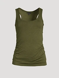 Modal Jersey Twist Racerback Tank Top