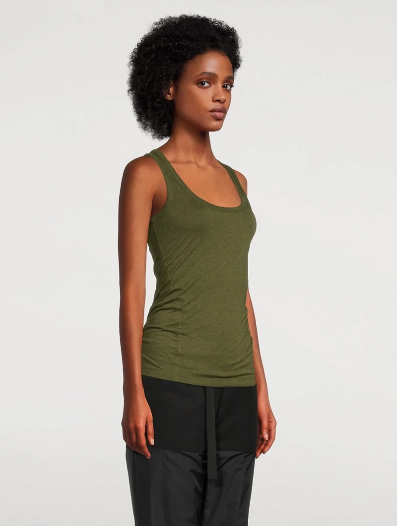 Modal Jersey Twist Racerback Tank Top