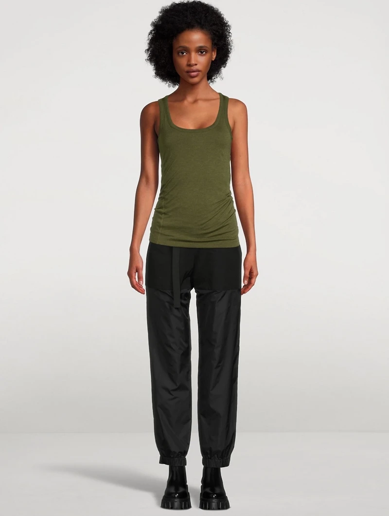Modal Jersey Twist Racerback Tank Top