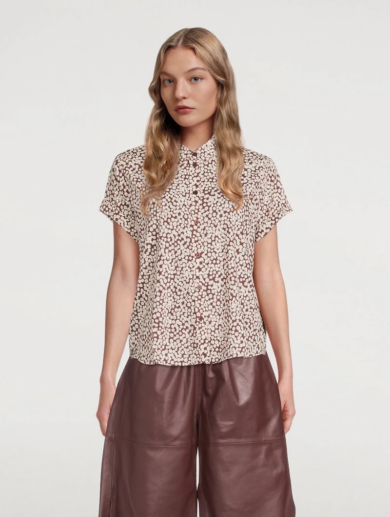 Majan Printed Short-Sleeve Shirt
