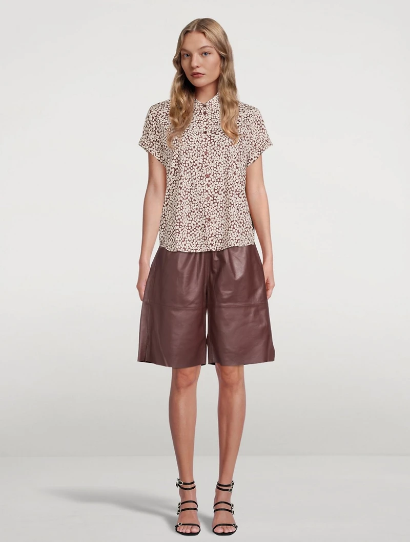 Majan Printed Short-Sleeve Shirt