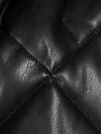 Maxim Faux Leather Padded Jacket
