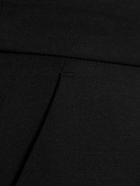 Slashed Long Cigarette Pants