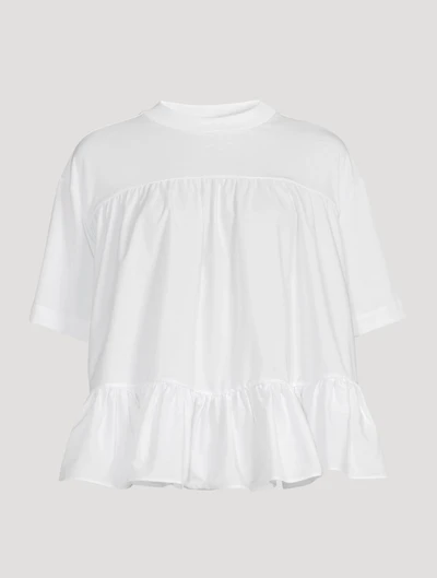Compact Cotton Trapeze T-Shirt