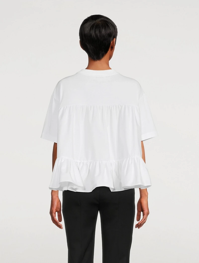 Compact Cotton Trapeze T-Shirt