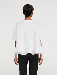 Compact Cotton Trapeze T-Shirt