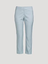 Wool Cropped Pants