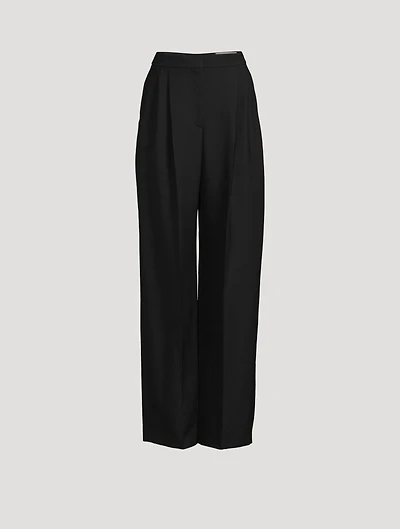 High-Waisted Wide-Leg Pants