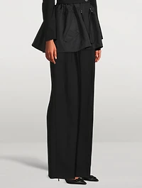 High-Waisted Wide-Leg Pants