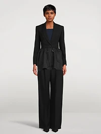 High-Waisted Wide-Leg Pants