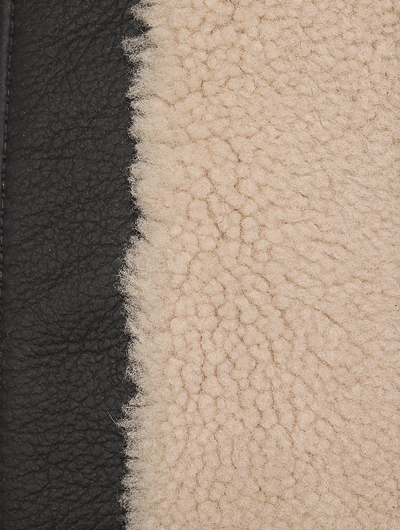 Kit Shearling Moto Jacket