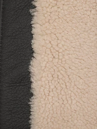 Kit Shearling Moto Jacket
