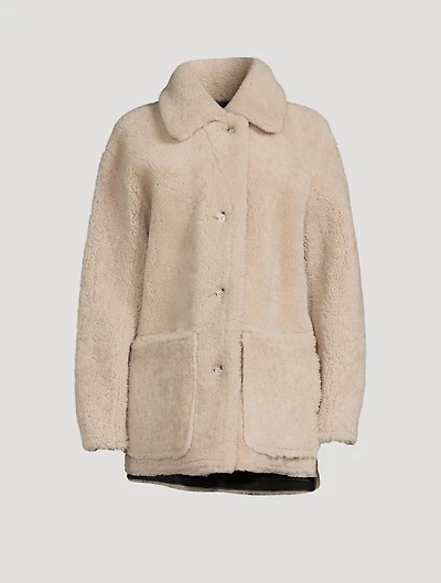 Sachs Shearling Reversible Coat