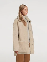 Sachs Shearling Reversible Coat