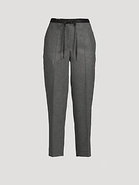 Wool Cropped Pants