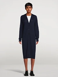 Wool Long Cardigan