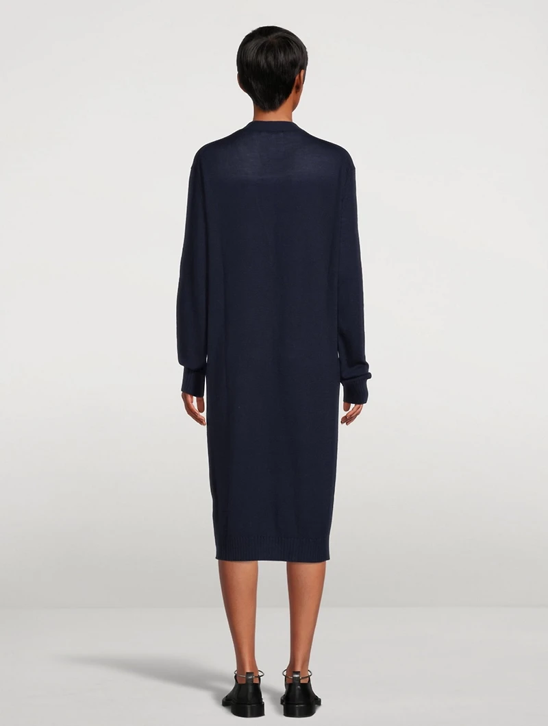 Wool Long Cardigan