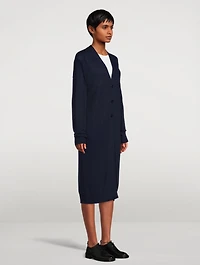 Wool Long Cardigan