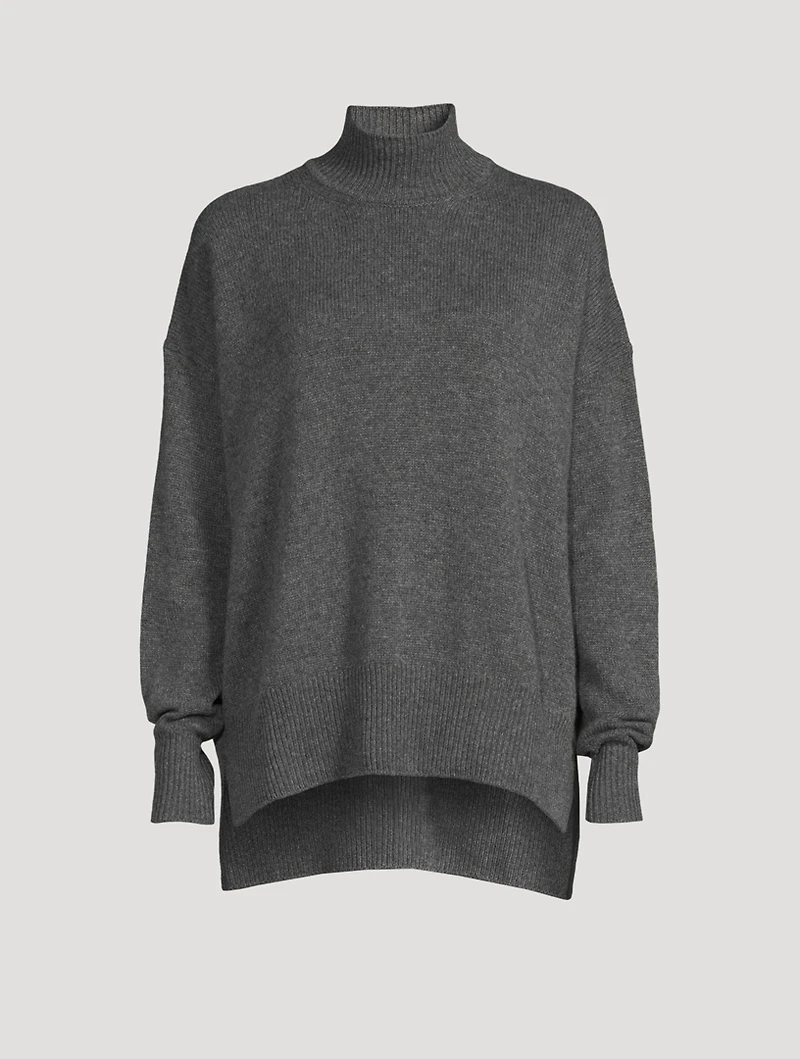 Cashmere High-Neck Sweater
